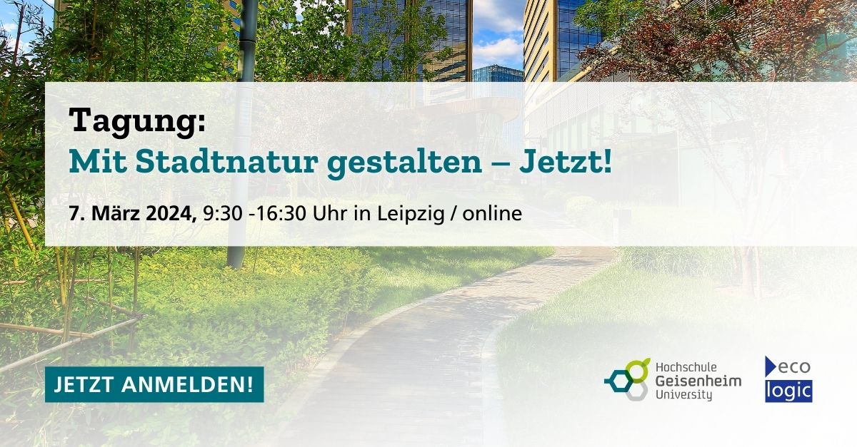 Tagung BioVibes Stadtnatur